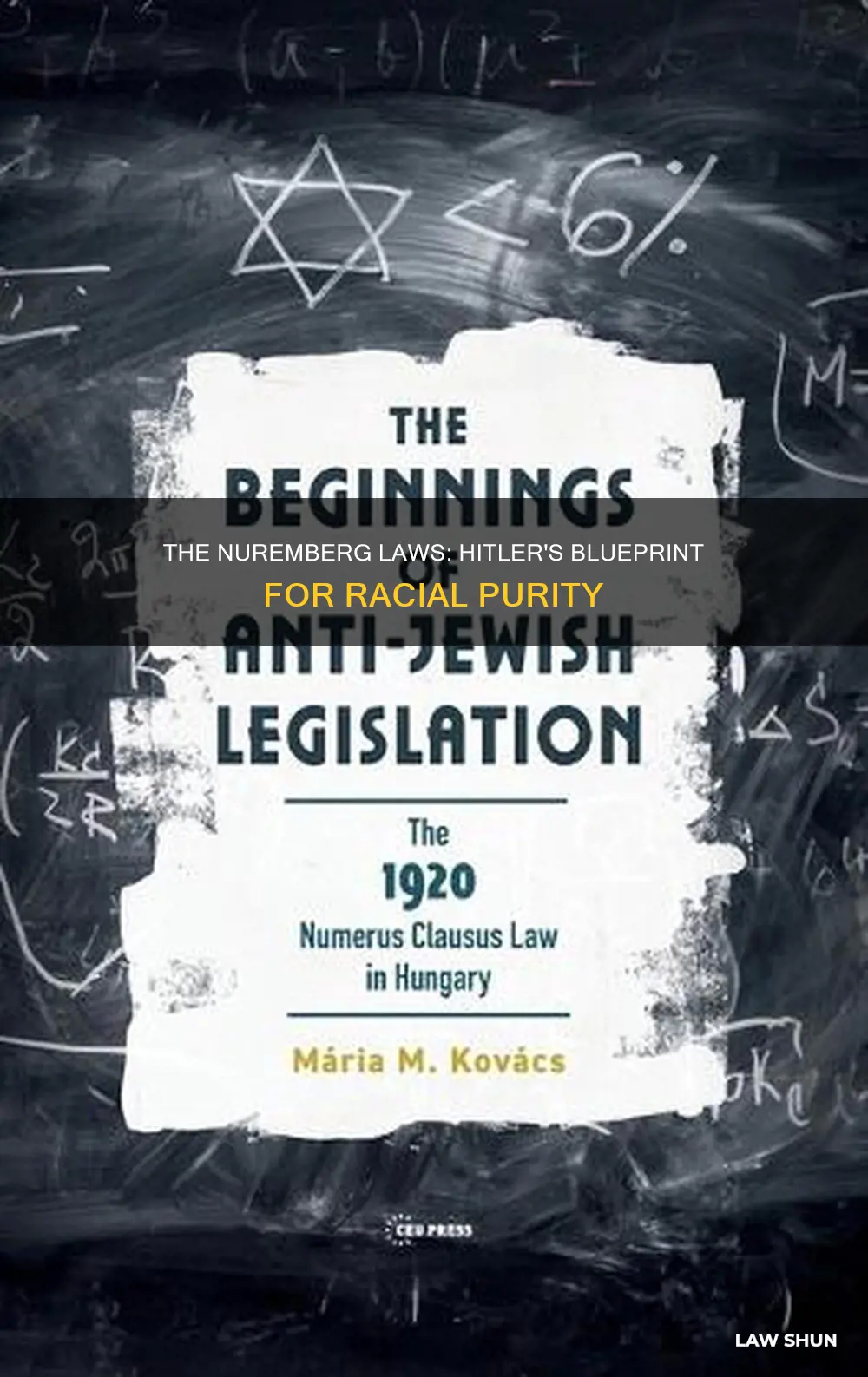 why were the nuremberg laws created in 1935