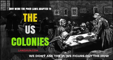 From Welfare to Warfare: The Evolution of Poor Laws in US Colonies