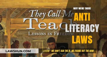 Unveiling the Dark History of Anti-Literacy Laws: Oppression's Tool