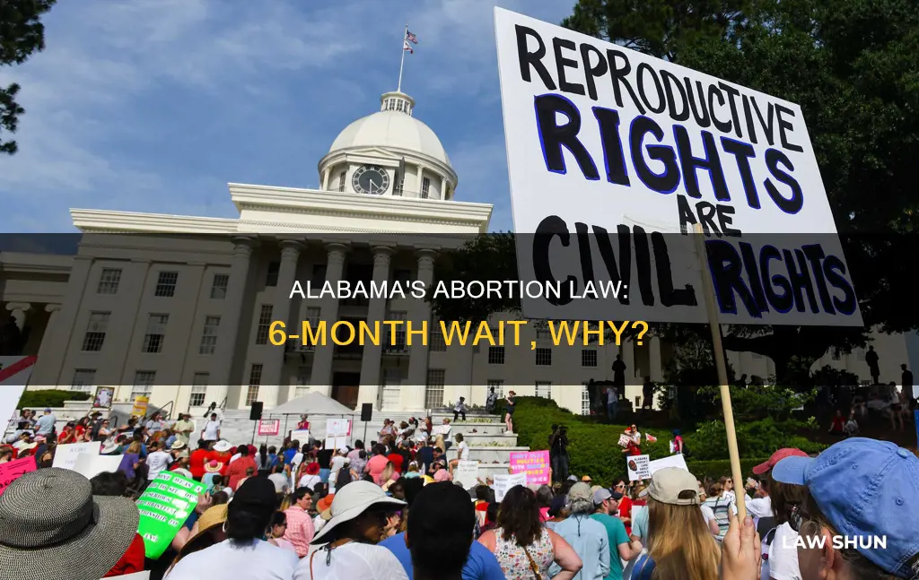 why will alabamas abortion law take 6 months