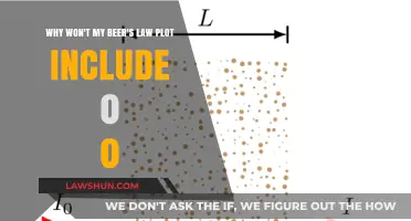 Troubleshooting Beer's Law Plots: Why Your Graph Won't Include (0,0)