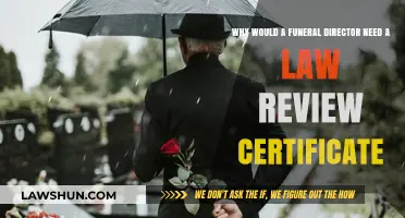Why Funeral Directors Benefit from Law Review Certification