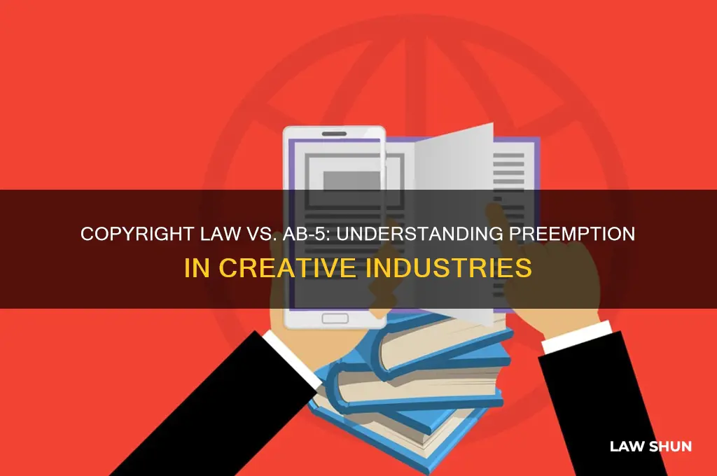 why would copyright law preempt ab-5