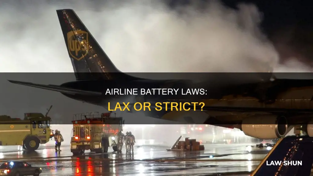 will battery laws on airplanes become more lax