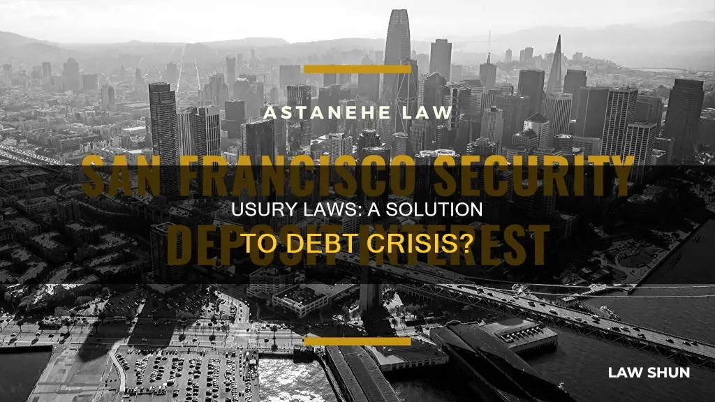 will creating usury laws help