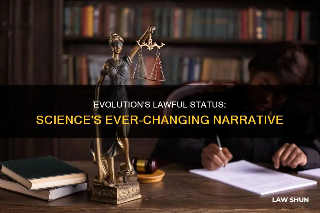 will evolution ever become a law