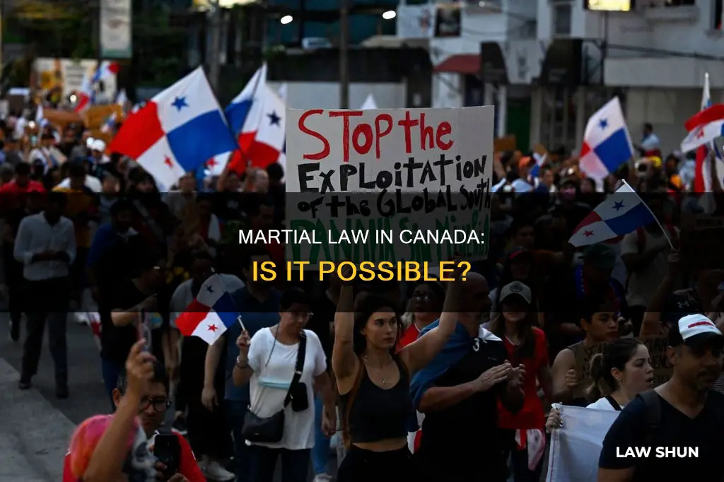 will martial law happen in canada