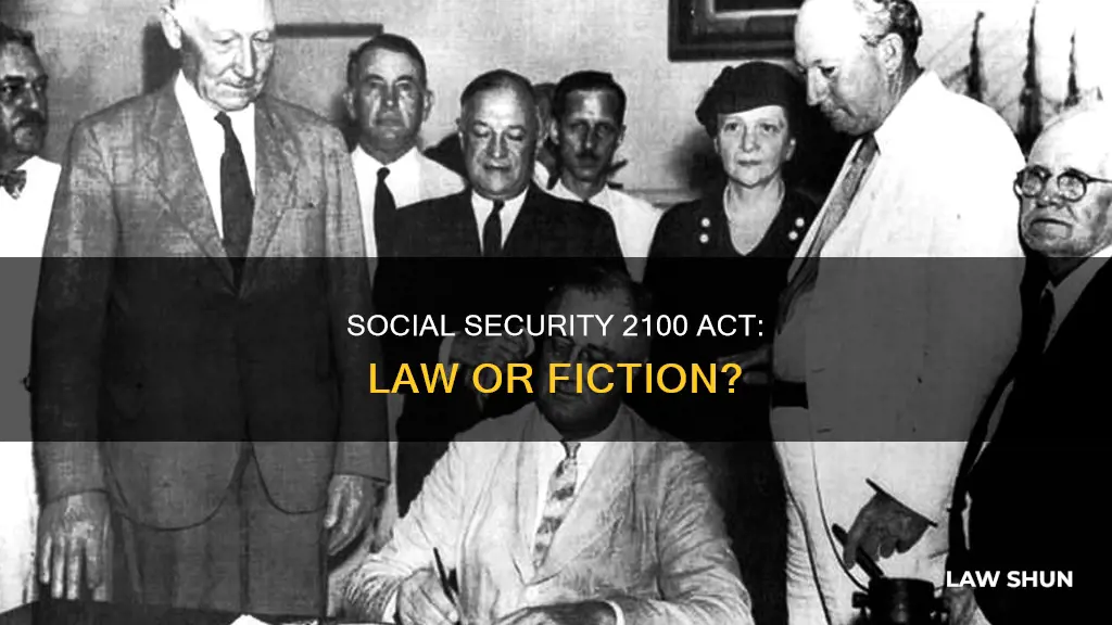 will social security 2100 act become law