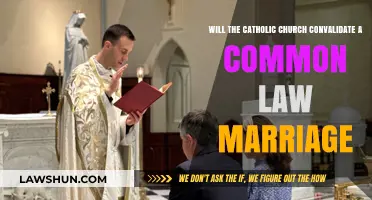 Does the Catholic Church Recognize Common-Law Marriage?