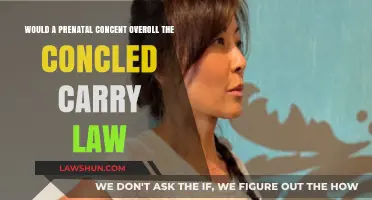 Prenatal Consent vs. Concealed Carry Laws: Legal Overlap and Implications
