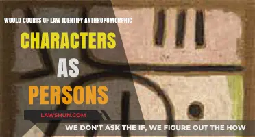 Can Anthropomorphic Characters Be Legally Recognized as Persons?