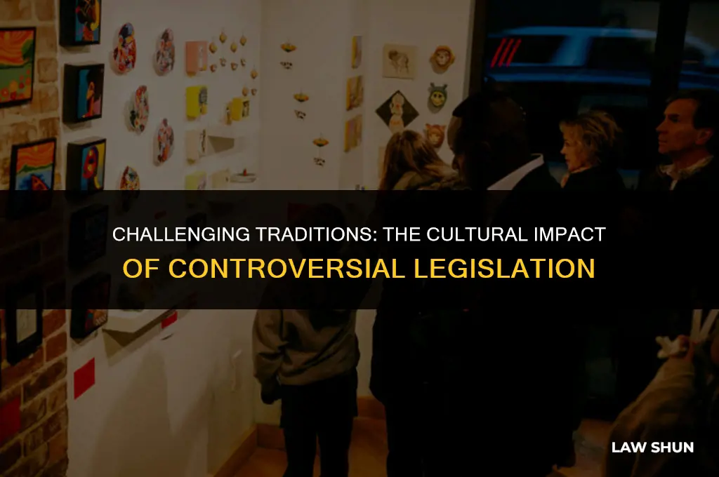 would such a law go against centuries of human culture