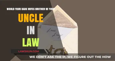 Is Your Dad's Wife's Brother Your Uncle-in-Law?